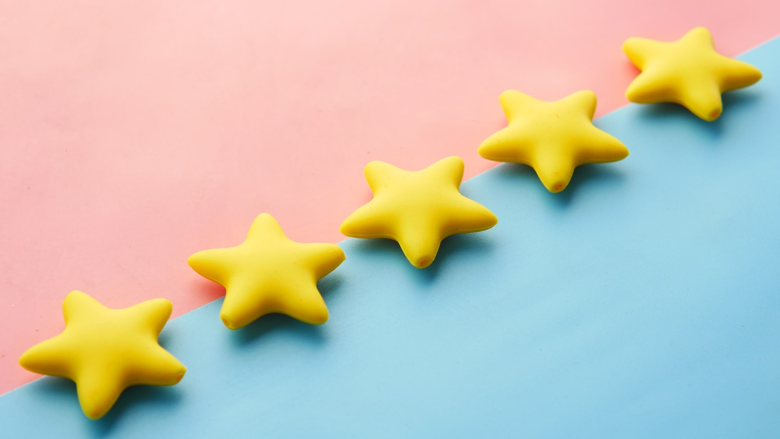 Cinco estrellas de calificación