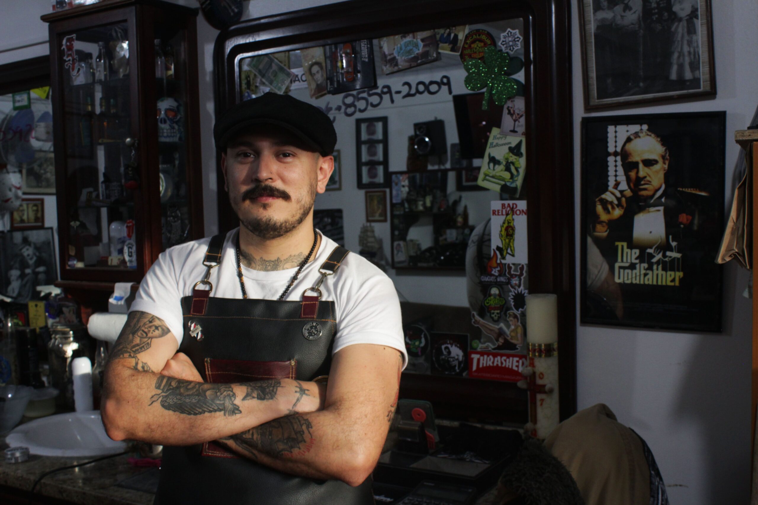 Barbero compitiendo contra cadenas grandes